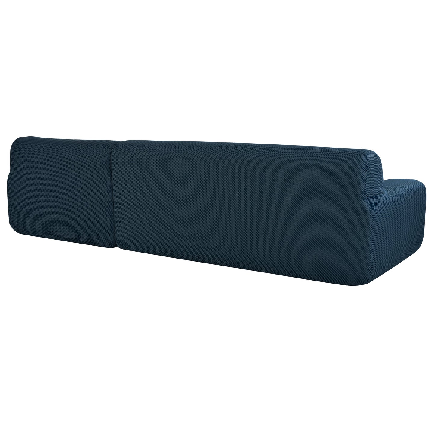 Modern Large L-Shaped Modular Sofa, Minimalist Style, 2-Piece Set With Free Combinations, Suitable for Living Rooms