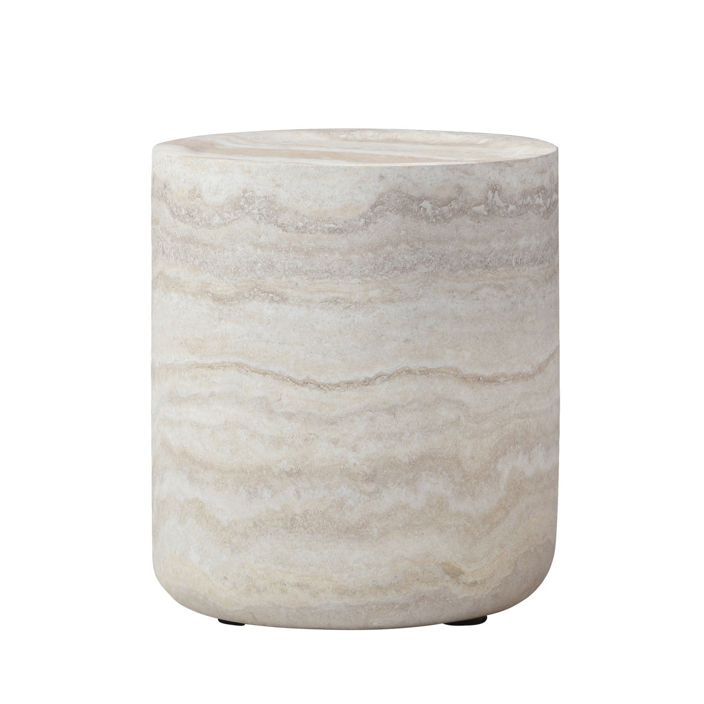 15.74 Inch Faux MARS Marble Pattern Coffee Tables for Living Room Round Tea Table for Living Room, No Need Assembly