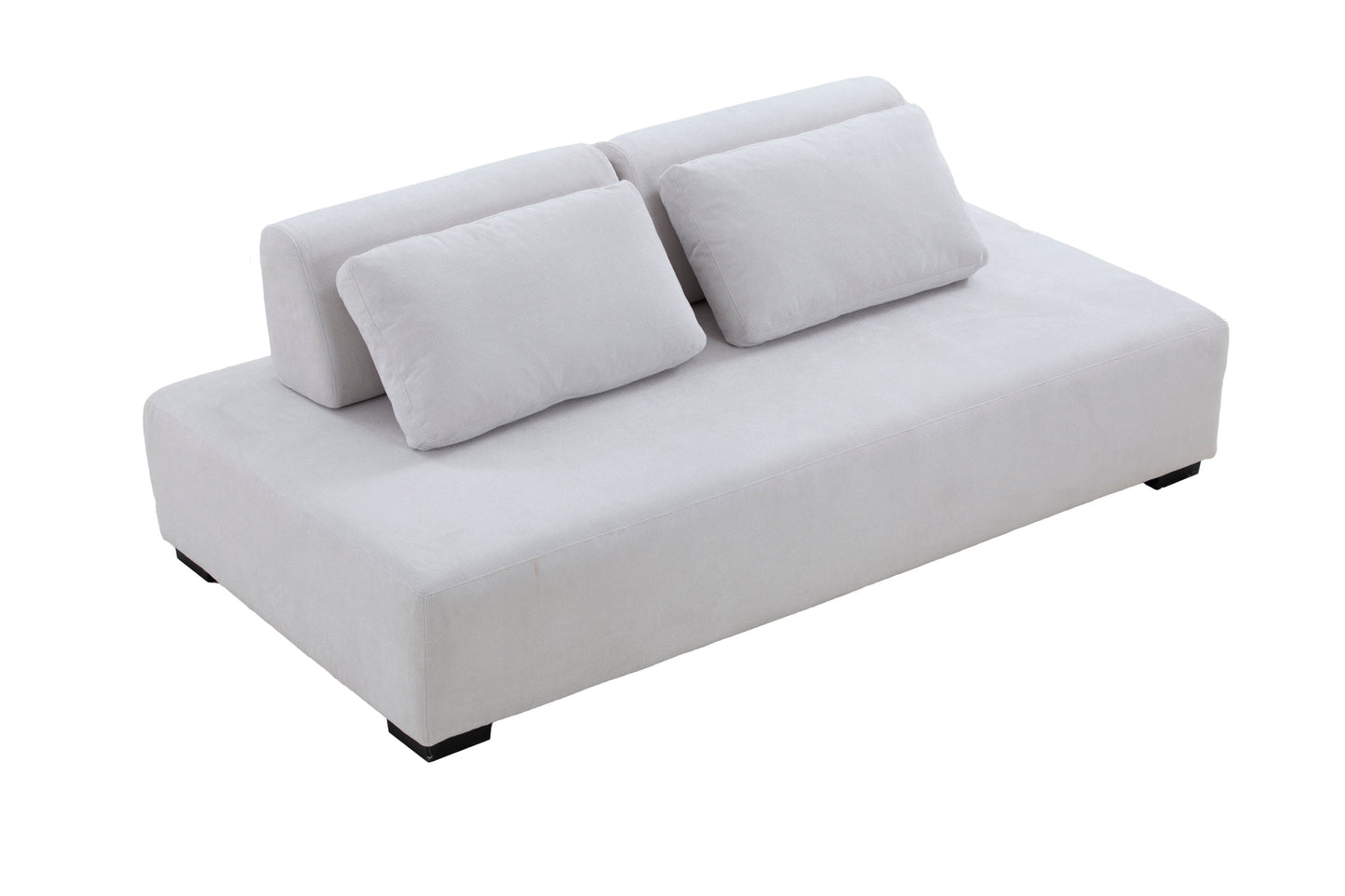 Morden Sofa Minimalist Modular Sofa Sofadaybed Ideal for Living, Family, Bedroom, and Guest Spaces