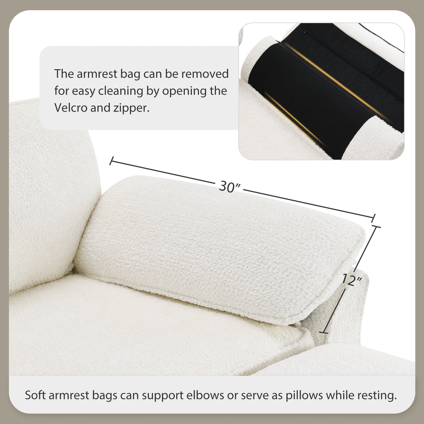 Free Combination Modular Convertible Sectional Sofa Bed Set, 4 Seat Upholstered Sleeper Corner Couch, Deep-Seat Loveseat