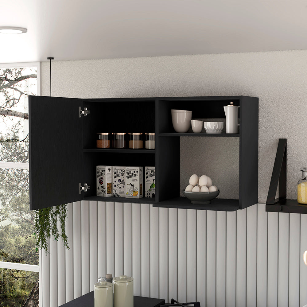 wall cabinet Kitchen, Burwood, Black