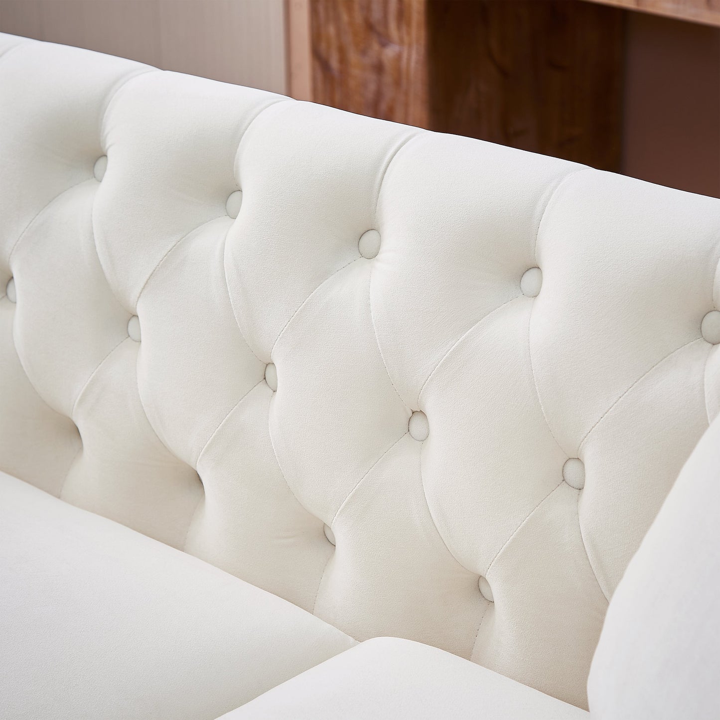 83.5-Inch Oversized Corner Sofa Covers, L-Shaped Sectional Couch,   5-Seater Corner Sofas With 3 Pillows for Living Room