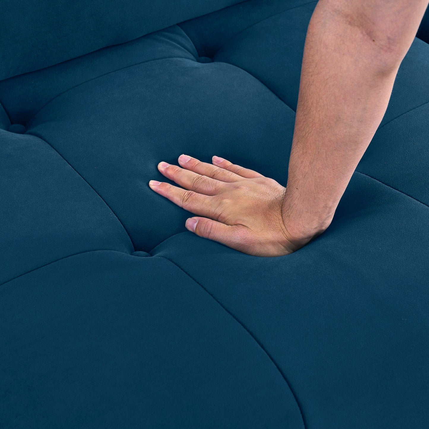 Modular Sectional Sofa, Button Tufted Designed and DIY Combination