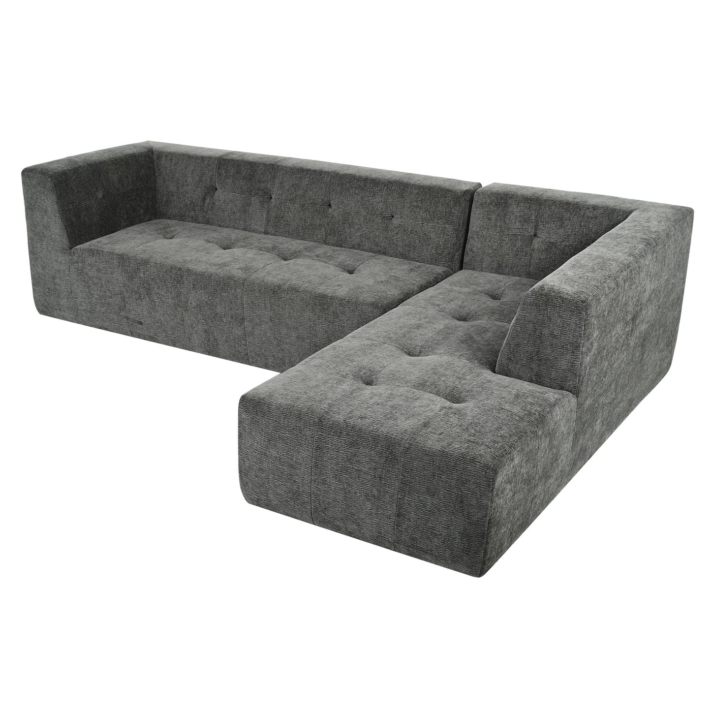 112.2*74" Modular Modular Combination Living Room Sofa Set, Modern Minimalist Sofa, Living Room Upholstered Sofa Bed