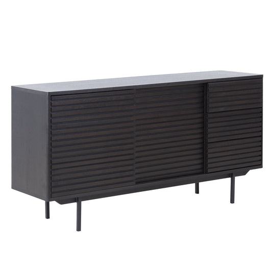 COMBO Mid Century Sideboard Buffet Table or TV Stand With Storage for Living Room Kitchen