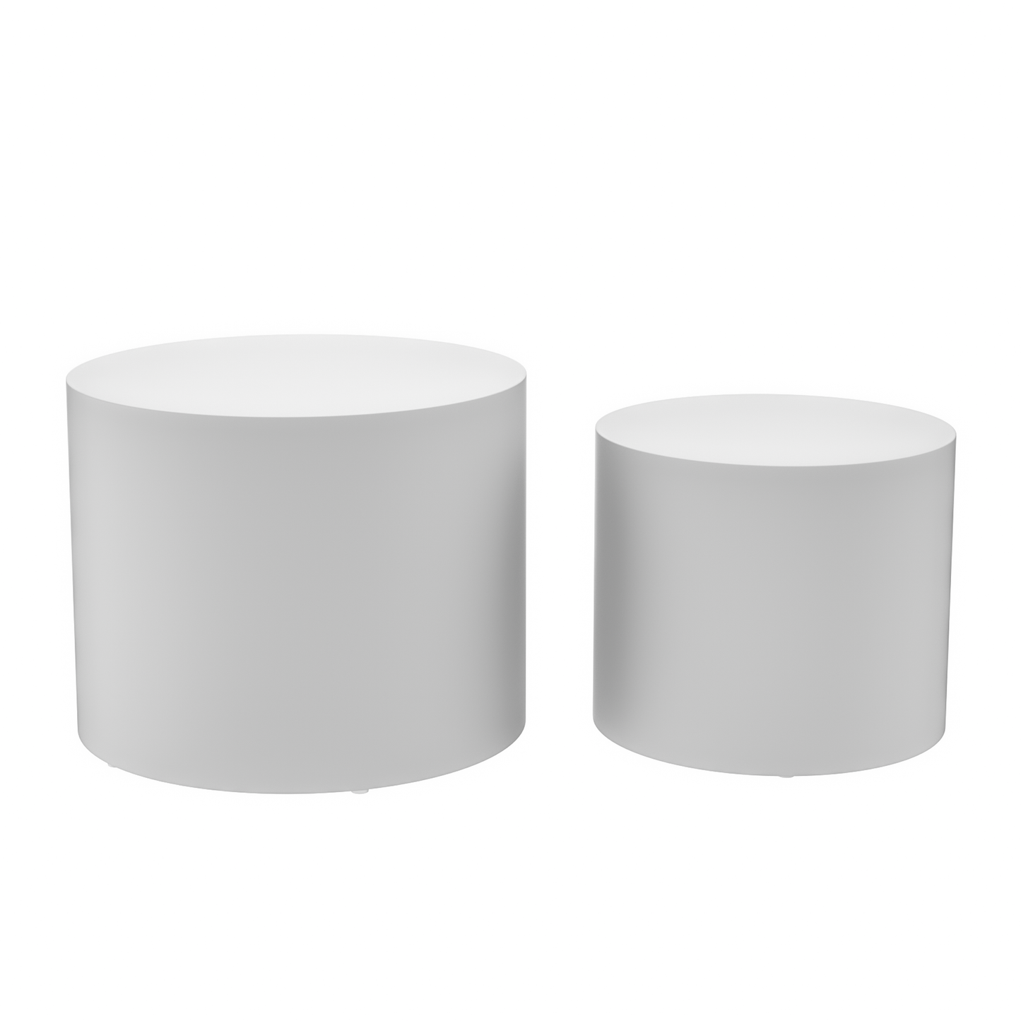 MDF With Ash/Oak/Walnut Veneer Side Table/Coffee Table/End Table/Nesting Table Set of 2 for Living Room,office,bedroom