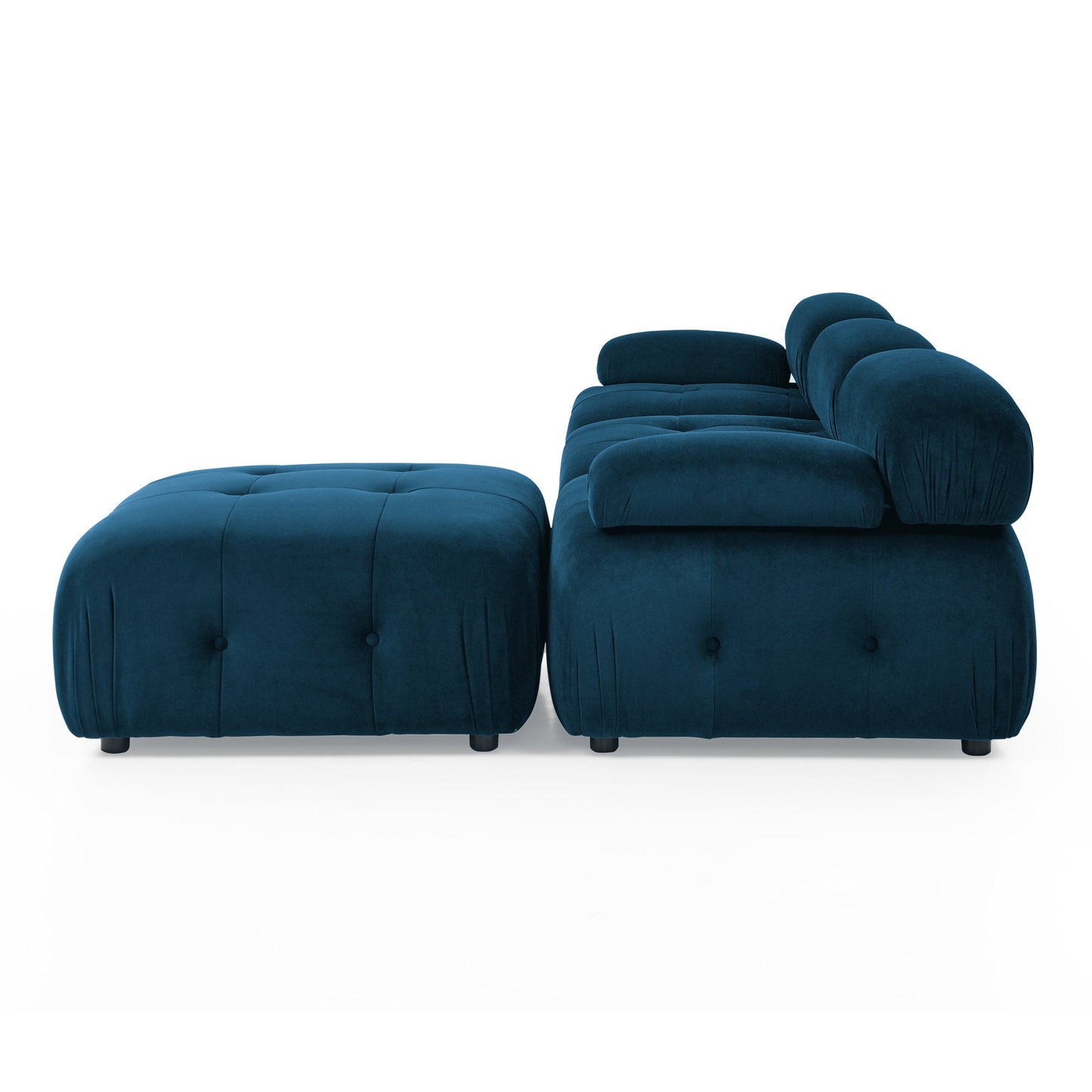 Modular Sectional Sofa, Button Tufted Designed and DIY Combination