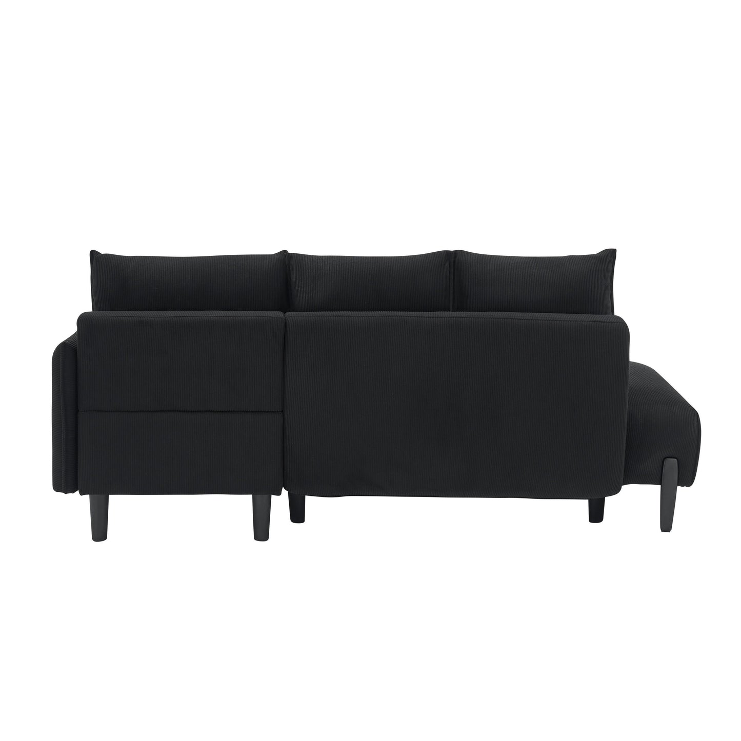 79.50 Inches Long, Velvet Sofa Fabric, With Three Matching Pillows and Spacious and Comfortable Seats